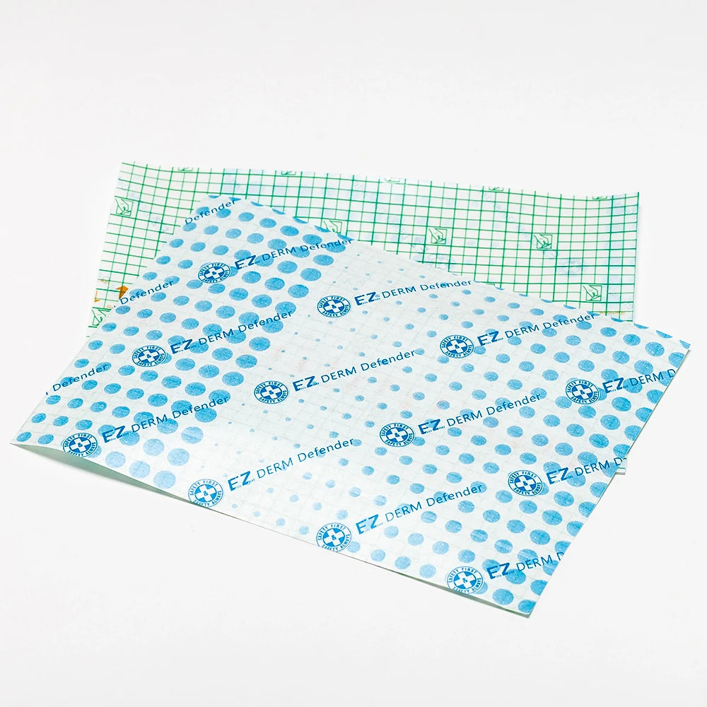 Protetor de tatuagem, premium derm defender, adesivo transparente 5 folhas