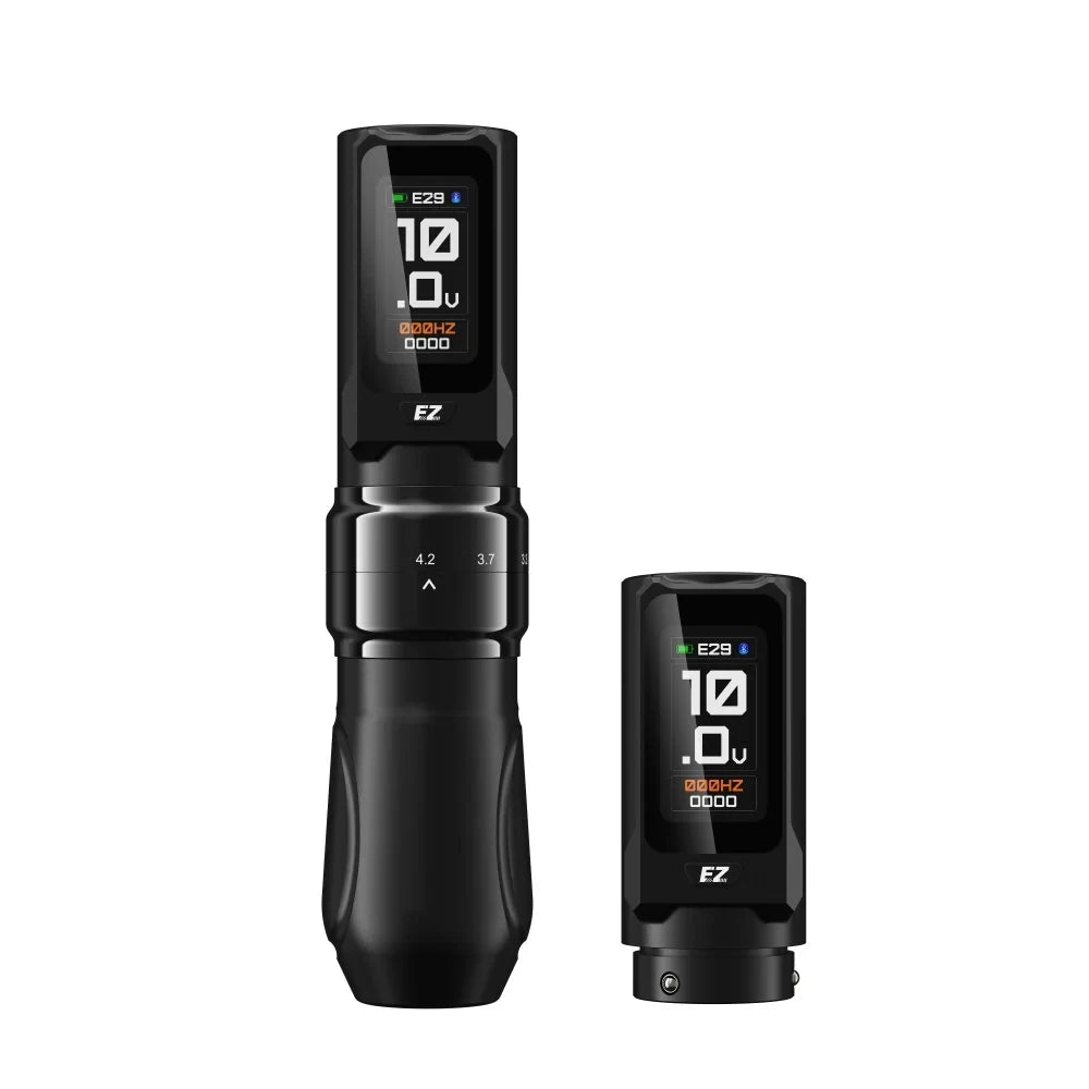 EZ P3 Pro TOUCH Curso Ajustável TouchScreen Máquina de Tatuagem Sem Fio Caneta 2000mAh Bateria Sem Fio 2.0-4.2mm Curso