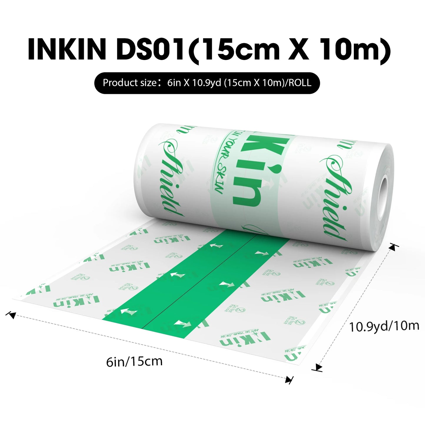 INKIN-Filme à prova d'água de tatuagem, Premium Derm Shield
