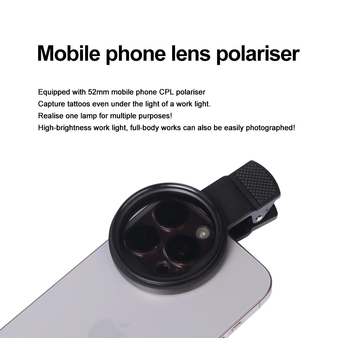 HYlab Novo Elimina ferramenta de otimização de fotos de celular reflexiva funcionando bem preencher luz conjunto completo de iluminação e óculos