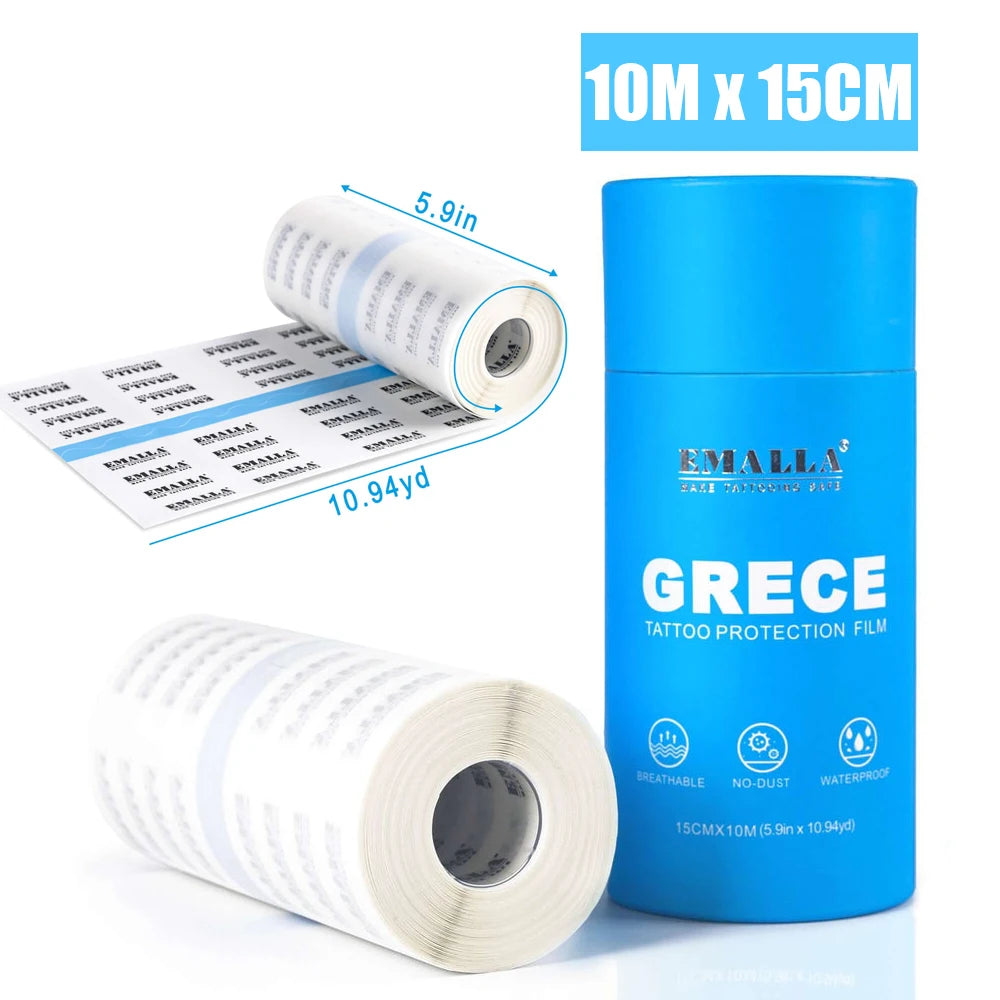 EMALLA GRECE Premium Filme de proteção de tatuagem