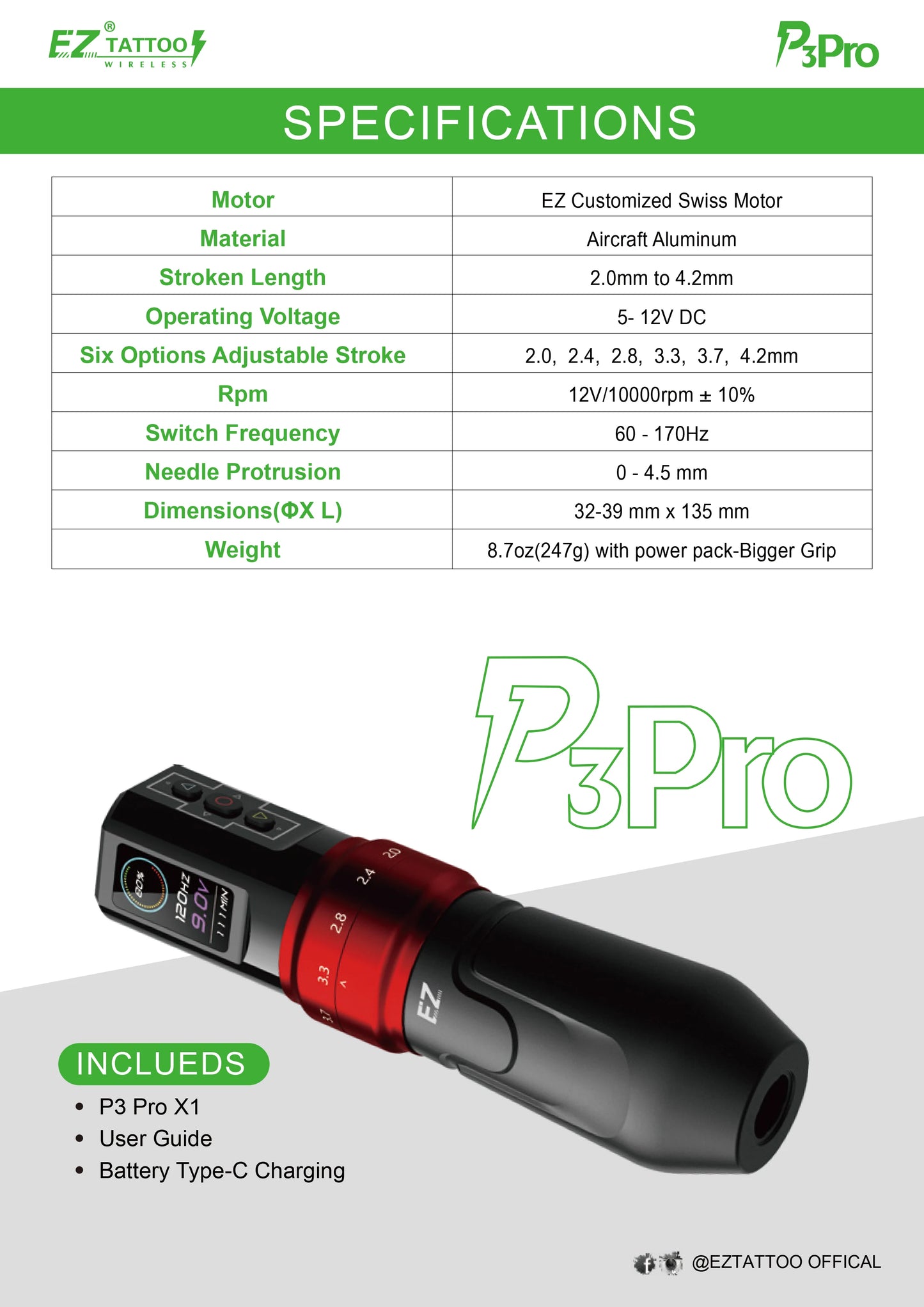 Ez p3 pro