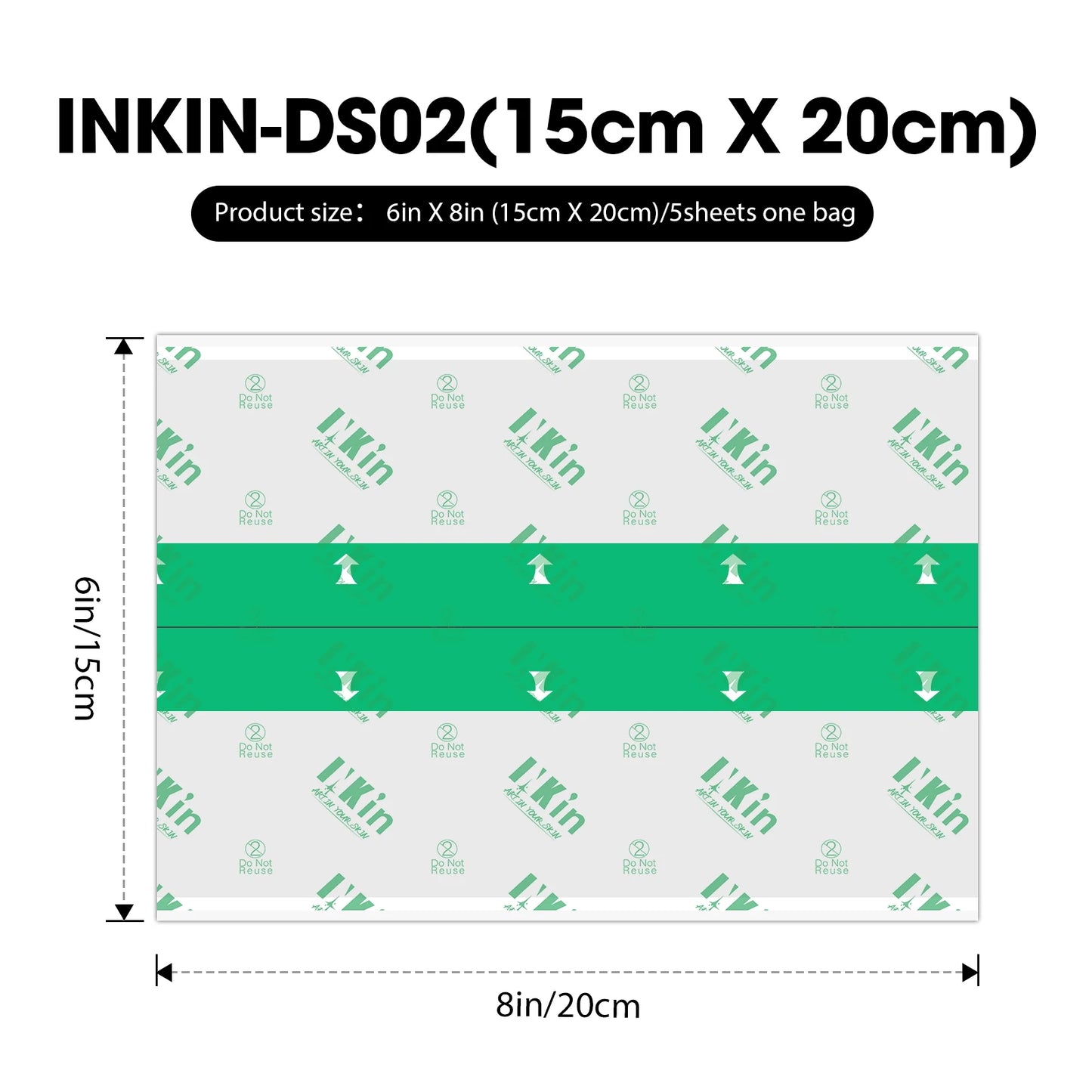INKIN-Filme à prova d'água de tatuagem, Premium Derm Shield