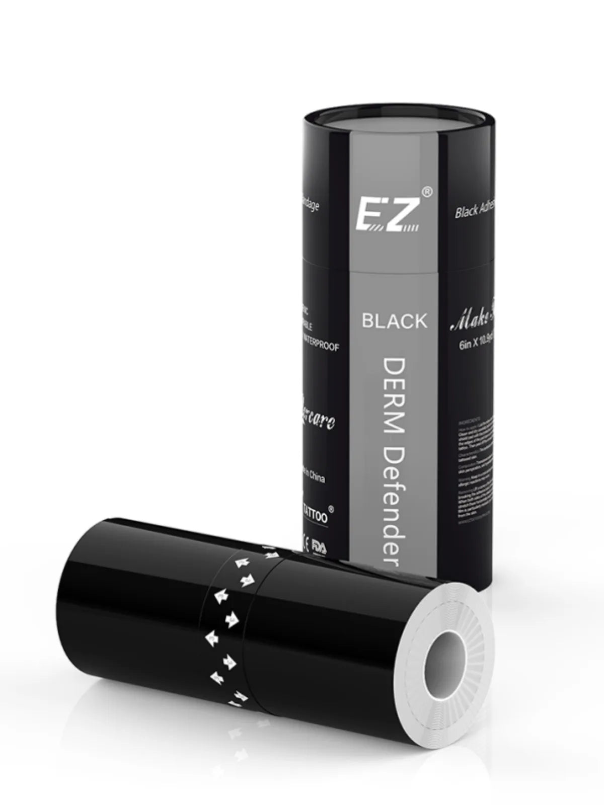 EZ Limpar adesivo protetor tatuagem filme Derm Defender Tattoo Shield, Acessórios Aftercare, Regular