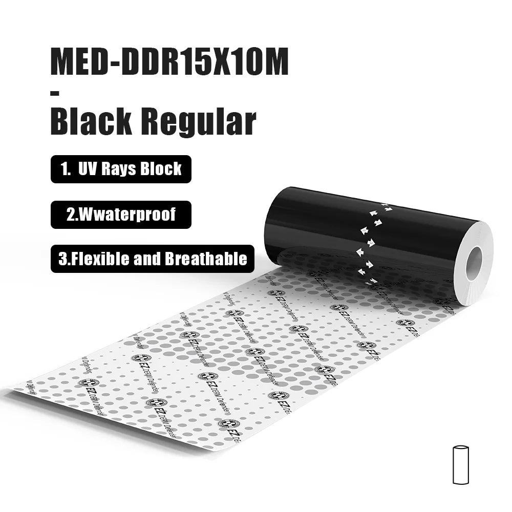 EZ Limpar adesivo protetor tatuagem filme Derm Defender Tattoo Shield, Acessórios Aftercare, Regular