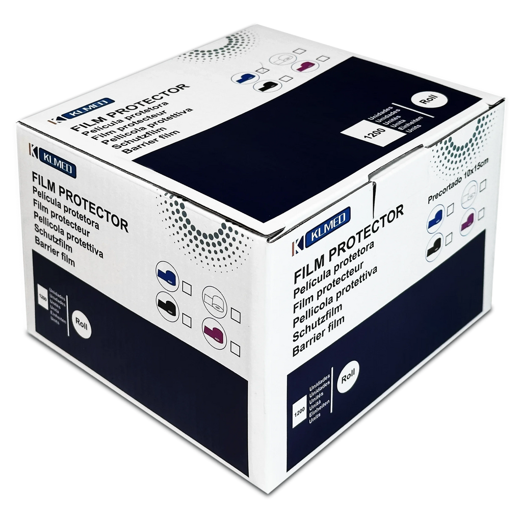 Adhesive Barrier Film Roll, 1200 Sheets | Professional Hygienic Protection