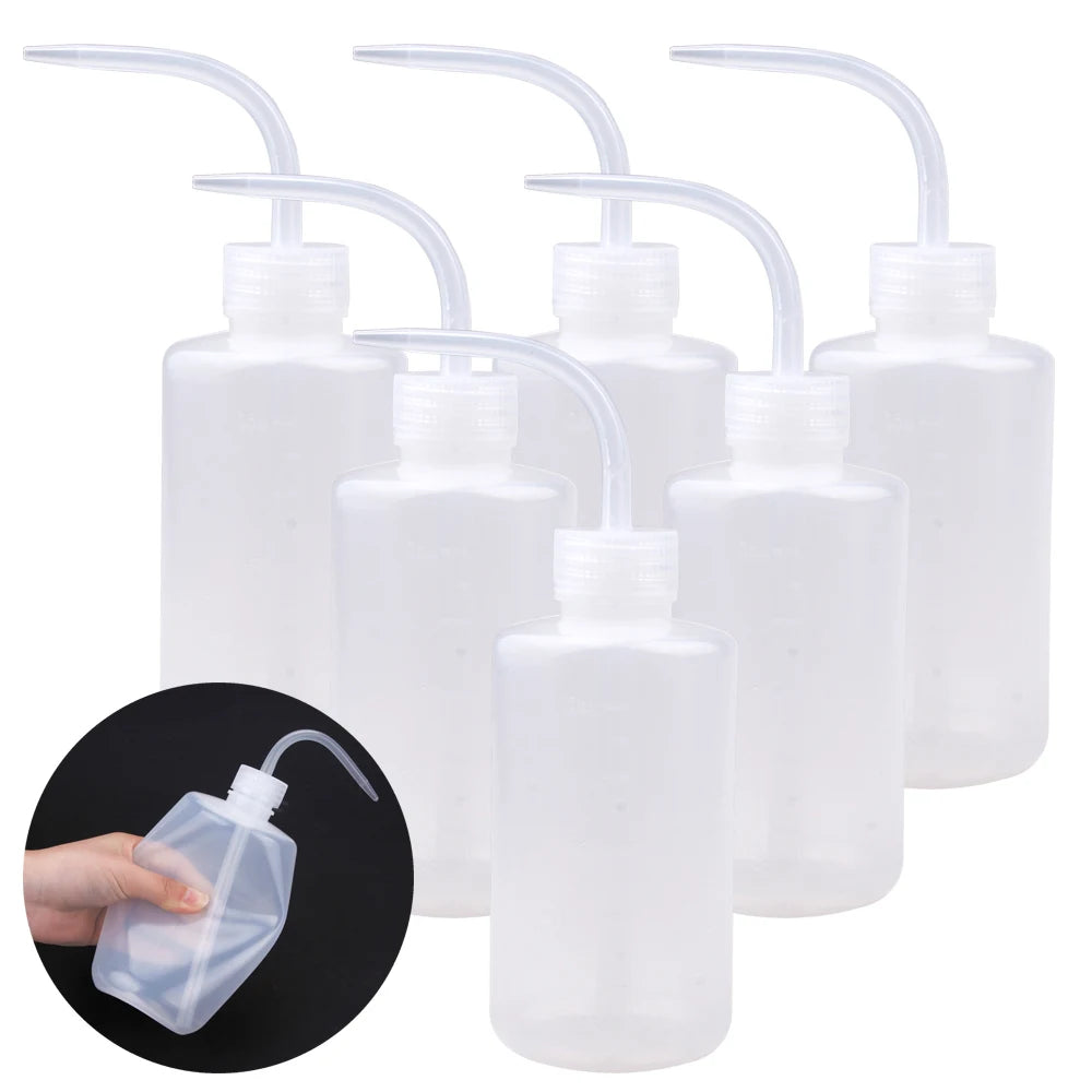 Tattoo Wash Bottle 250/500ml – Precise and Hygienic Cleaning