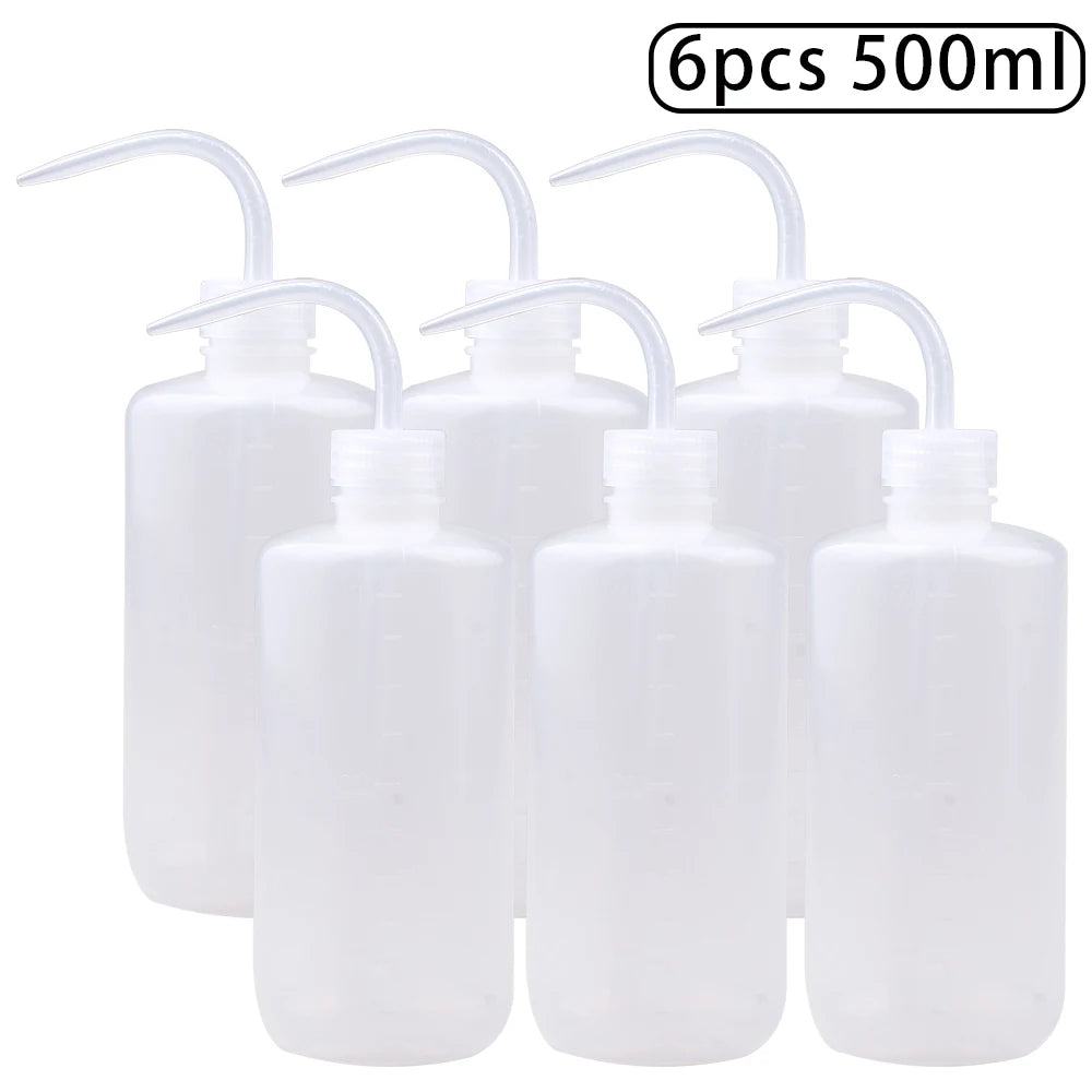 Tattoo Wash Bottle 250/500ml – Precise and Hygienic Cleaning