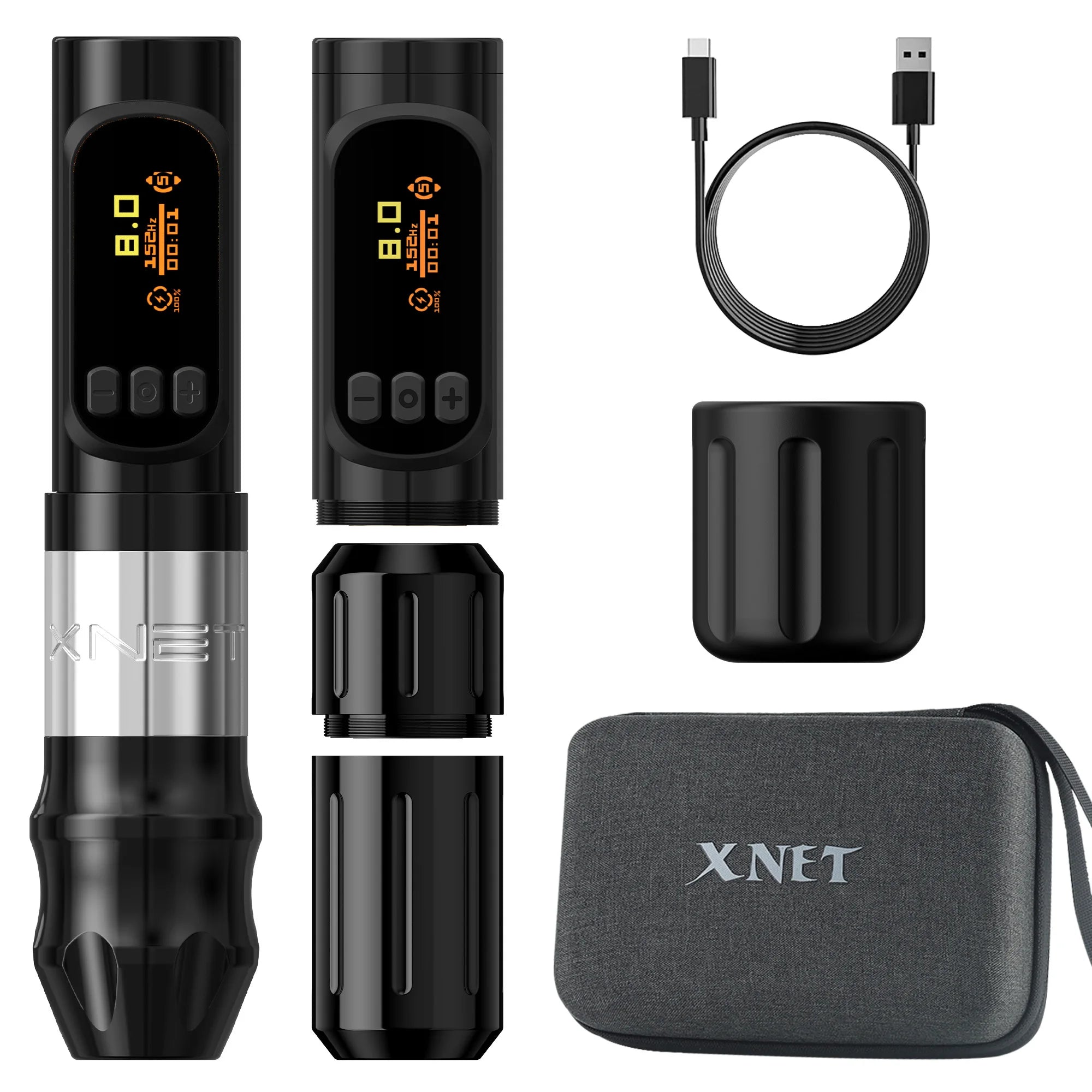 XNET Sage Max – Máquina de Tatuagem Sem Fio com Motor Brushless e Stroke de 4.0mm