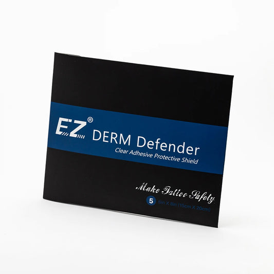 Protetor de tatuagem, premium derm defender, adesivo transparente 5 folhas