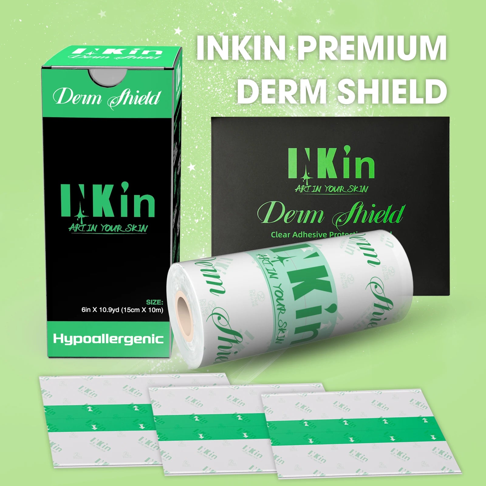 INKIN Premium Derm Shield – Waterproof Tattoo Protective Film