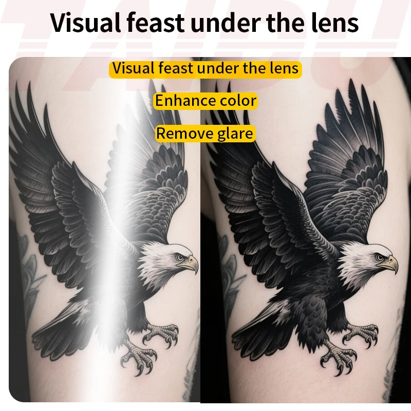 Taidu Polarized Sunglasses for Tattooing with Clear Vision and Protection