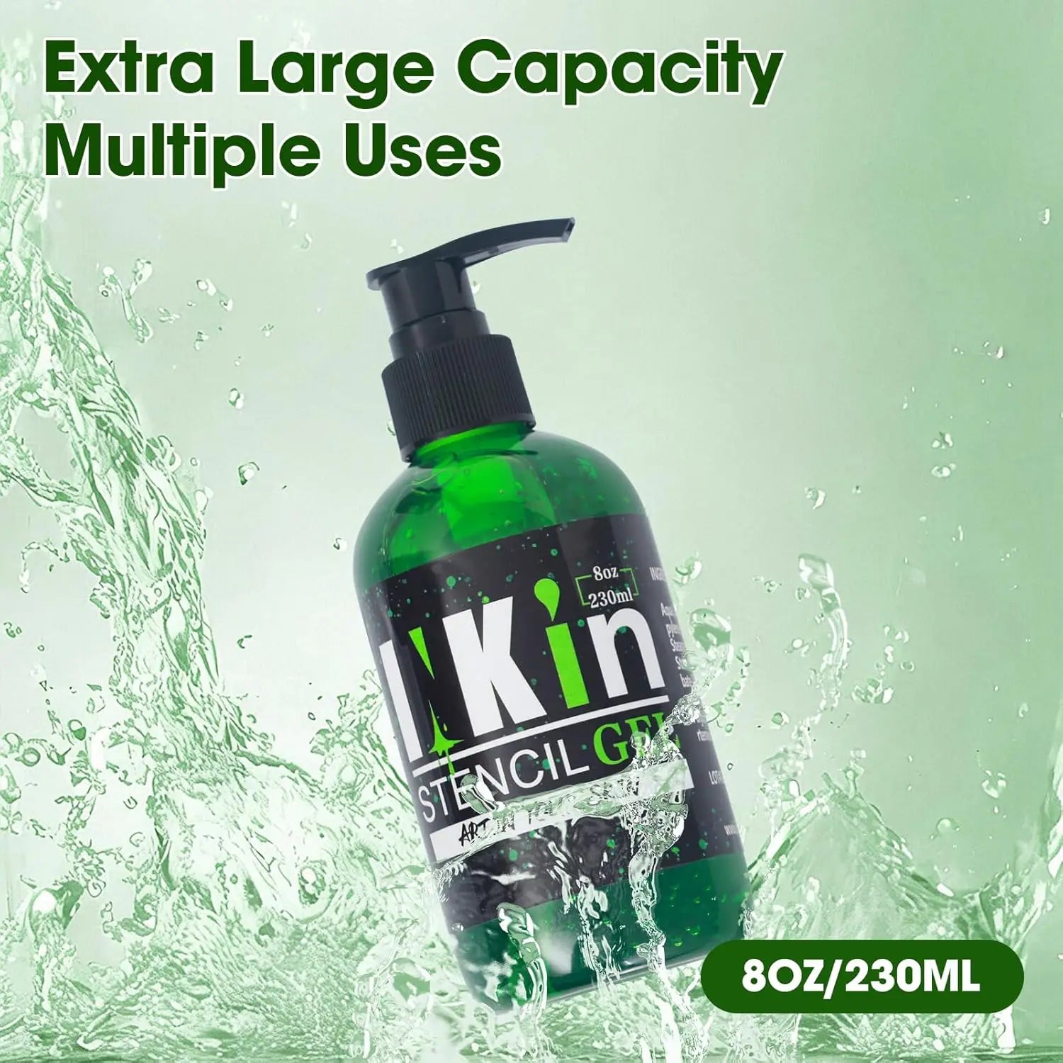 INKin Tattoo Transfer Gel 230ml • Clear and long-lasting stencil