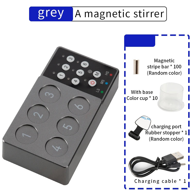 Mezclador magnético inalámbrico Taidu para pigmentos de tatuaje