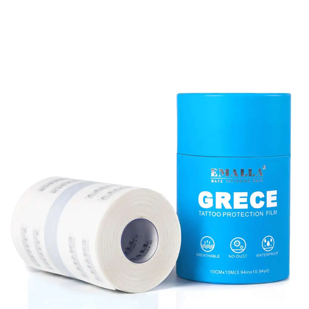 EMALLA GRECE Premium Tattoo Protection Film for Healing