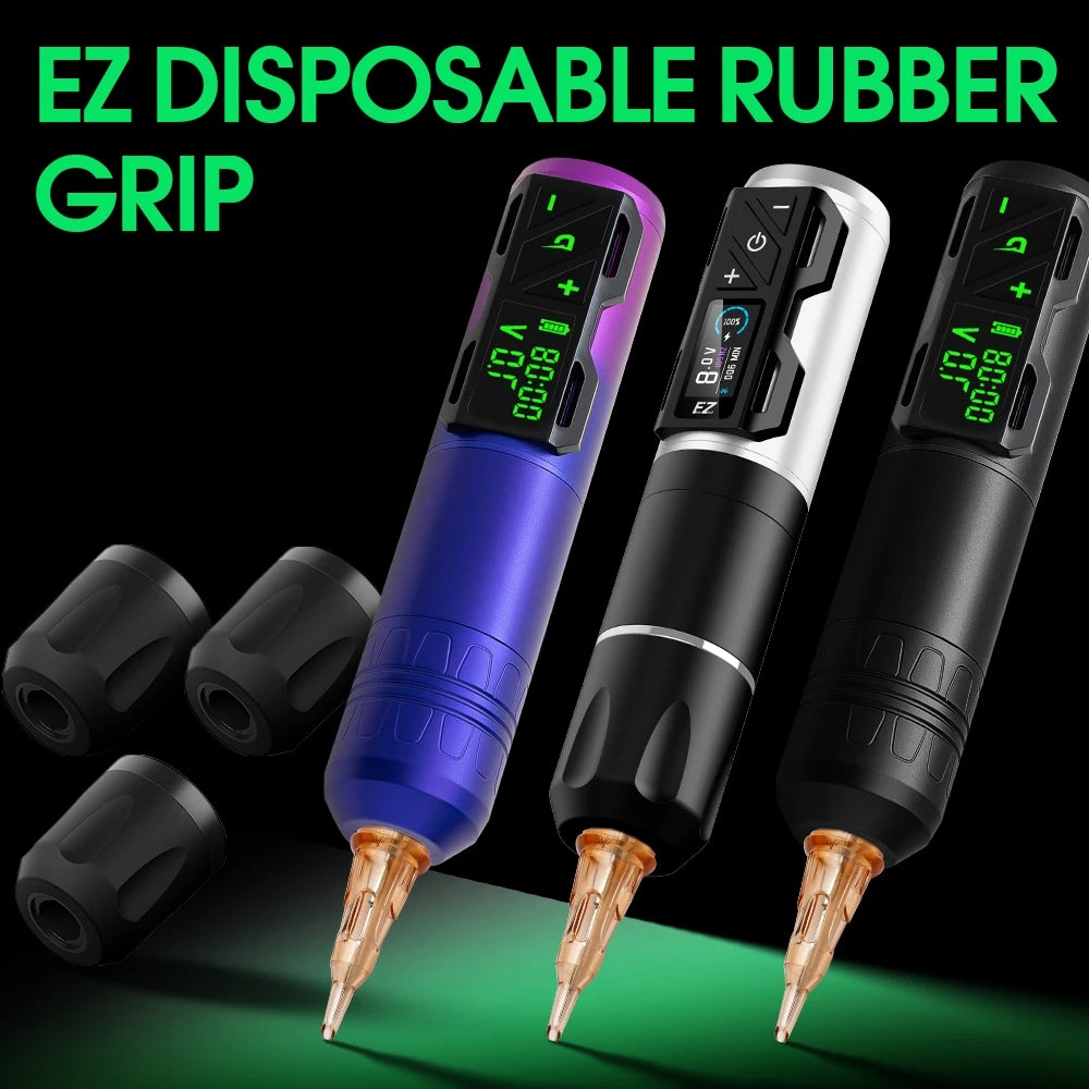 EZ Disposable Grips for Tattoo Pens | Hygiene and Control