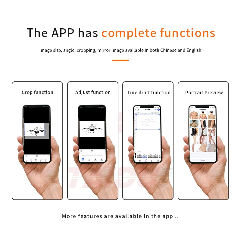 TAIDU Mini Tattoo Printer – Portable High Definition Transfer