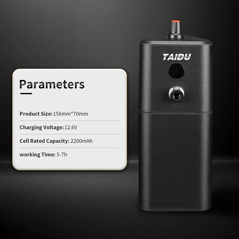 Lavadora de agujas de tatuaje eléctrica TAIDU para una limpieza rápida