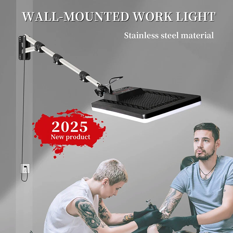 Lámpara de pared LED Taidu para tatuajes con iluminación ajustable