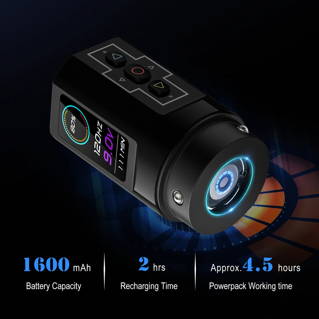 EZ P3 Pro Cordless Tattoo Machine • Adjustable Stroke and Pro Performance