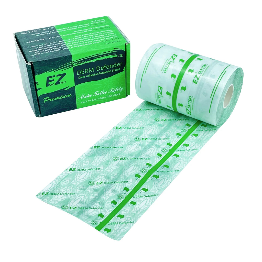 EZ Derm Defender Tattoo Protective Film for Safe Healing