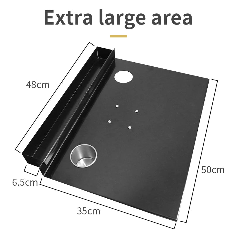 Estación de trabajo para tatuajes TAIDU: mesa de estudio ajustable con encimera ancha