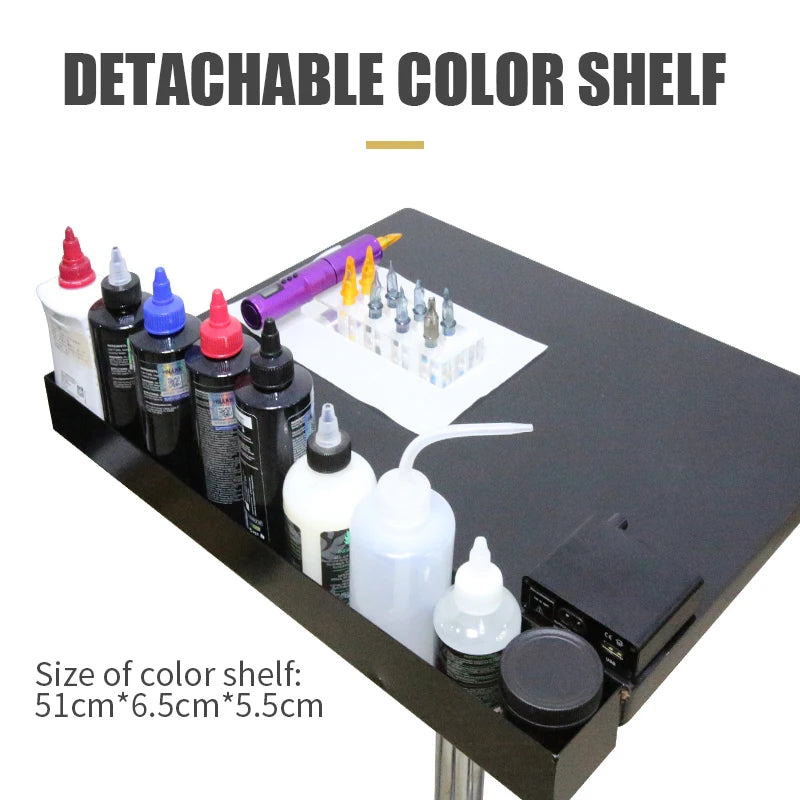 Mesa de tatuaje hidráulica TAIDU: bandeja ajustable para uso en estudio