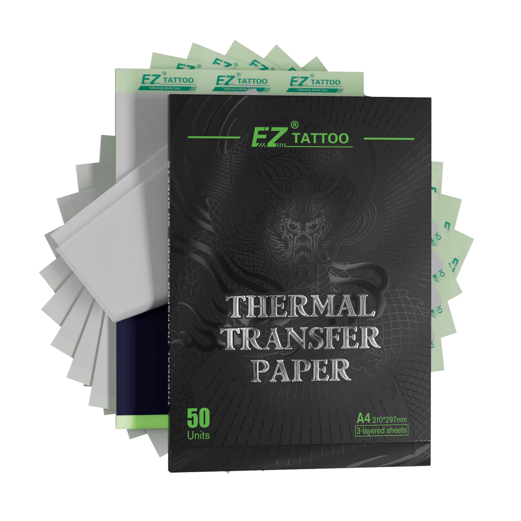 EZ A4 Transfer Paper for Tattooing with Precise Stencil