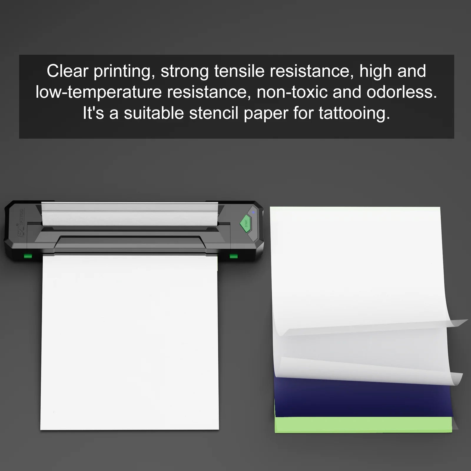 EZ Tattoo A4 Transfer Paper for Precise Stencils