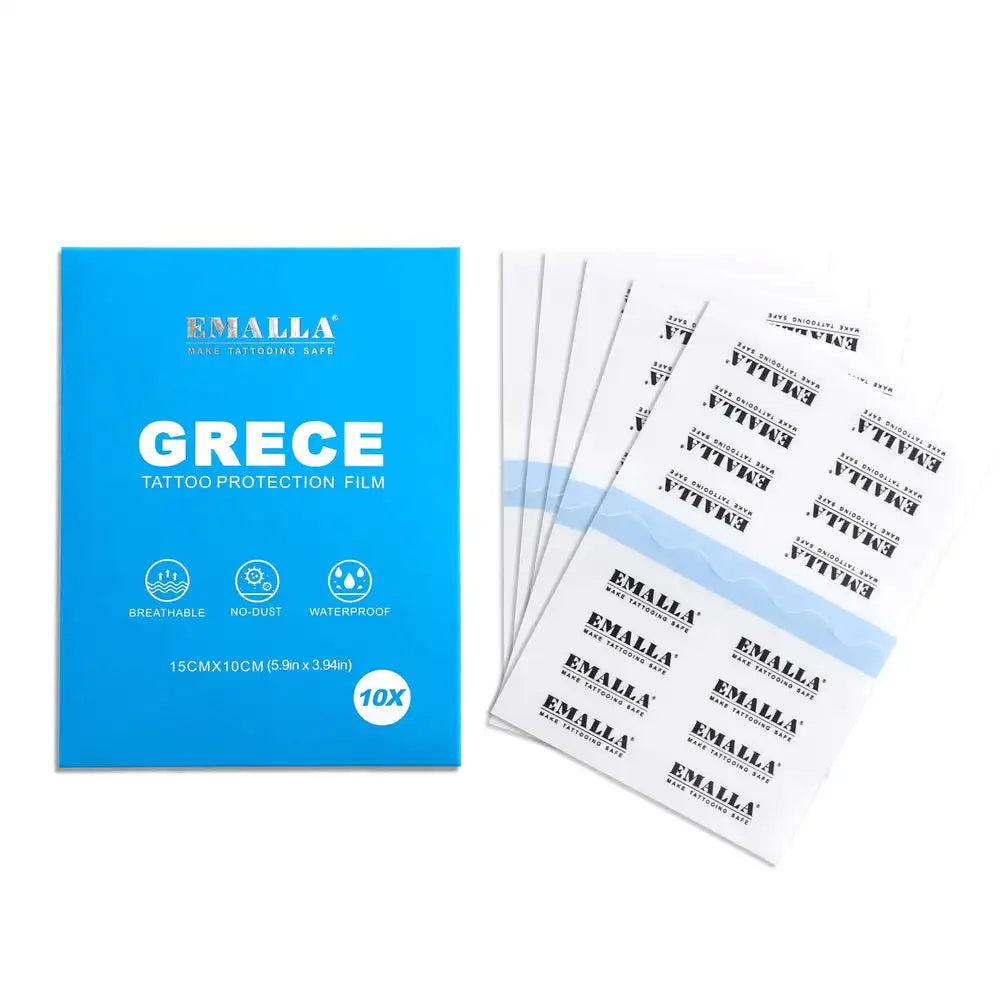 EMALLA GRECE Premium Tattoo Protection Film for Healing