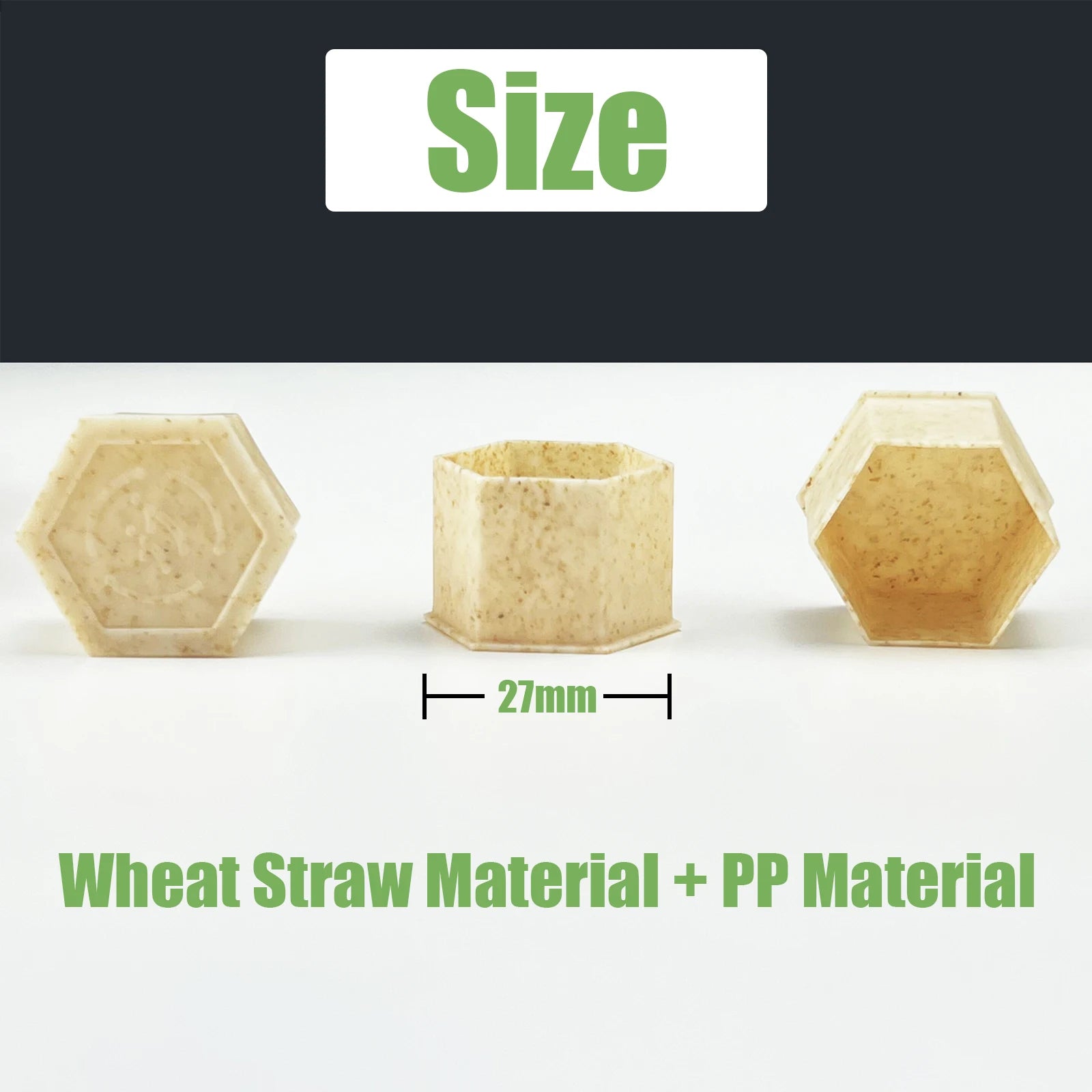 ECO 27mm Ink Cups for Tattooing and PMU Sustainable Hygiene