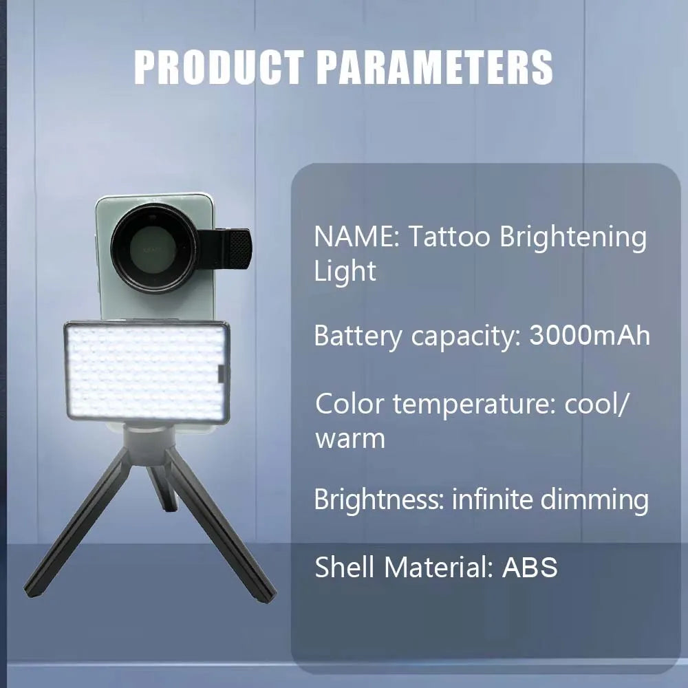 Fill Light Professional for Tattooing with CPL Anti-Reflective Filter