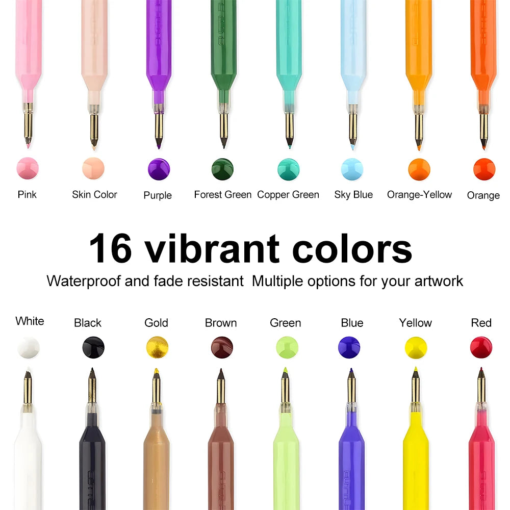 Cuttlelola Dotspen Gen2 – Bolígrafo eléctrico de precisión para puntillismo