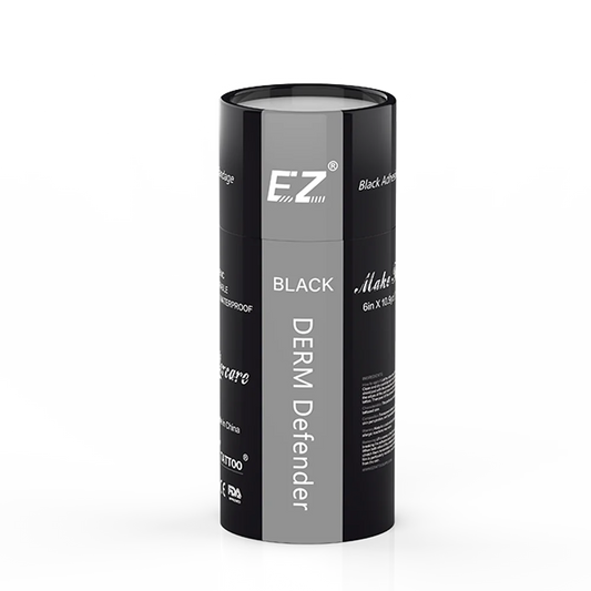 EZ Limpar adesivo protetor tatuagem filme Derm Defender Tattoo Shield, Acessórios Aftercare, Regular