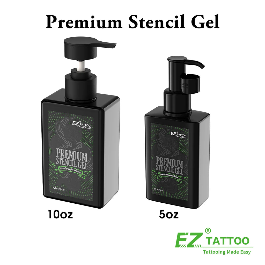 EZ Tattoo Premium Stencil Gel 150ml/300ml – Precise and Long-Lasting Transfer