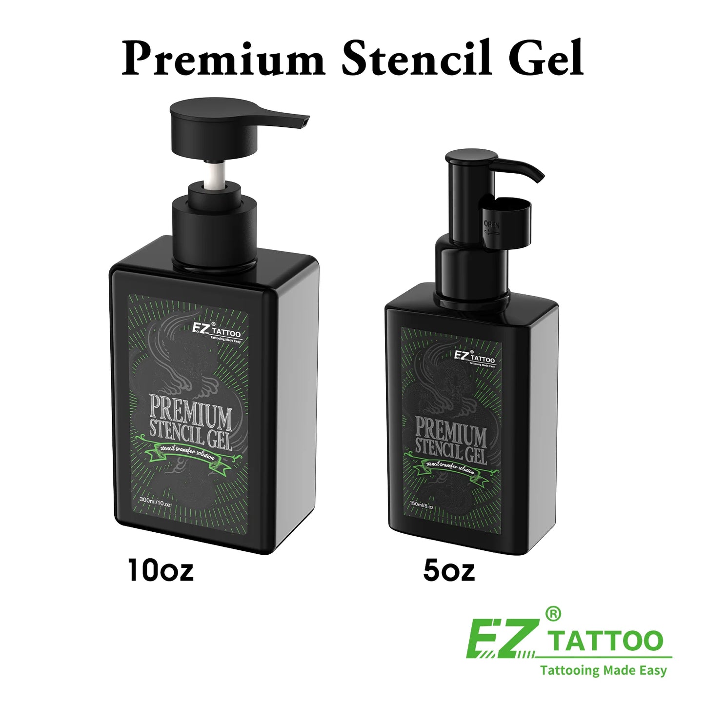 150ml/300ml ez tatuagem premium estêncil gel copiadora térmica solução de transferência de tatuagem creme acessórios de tatuagem