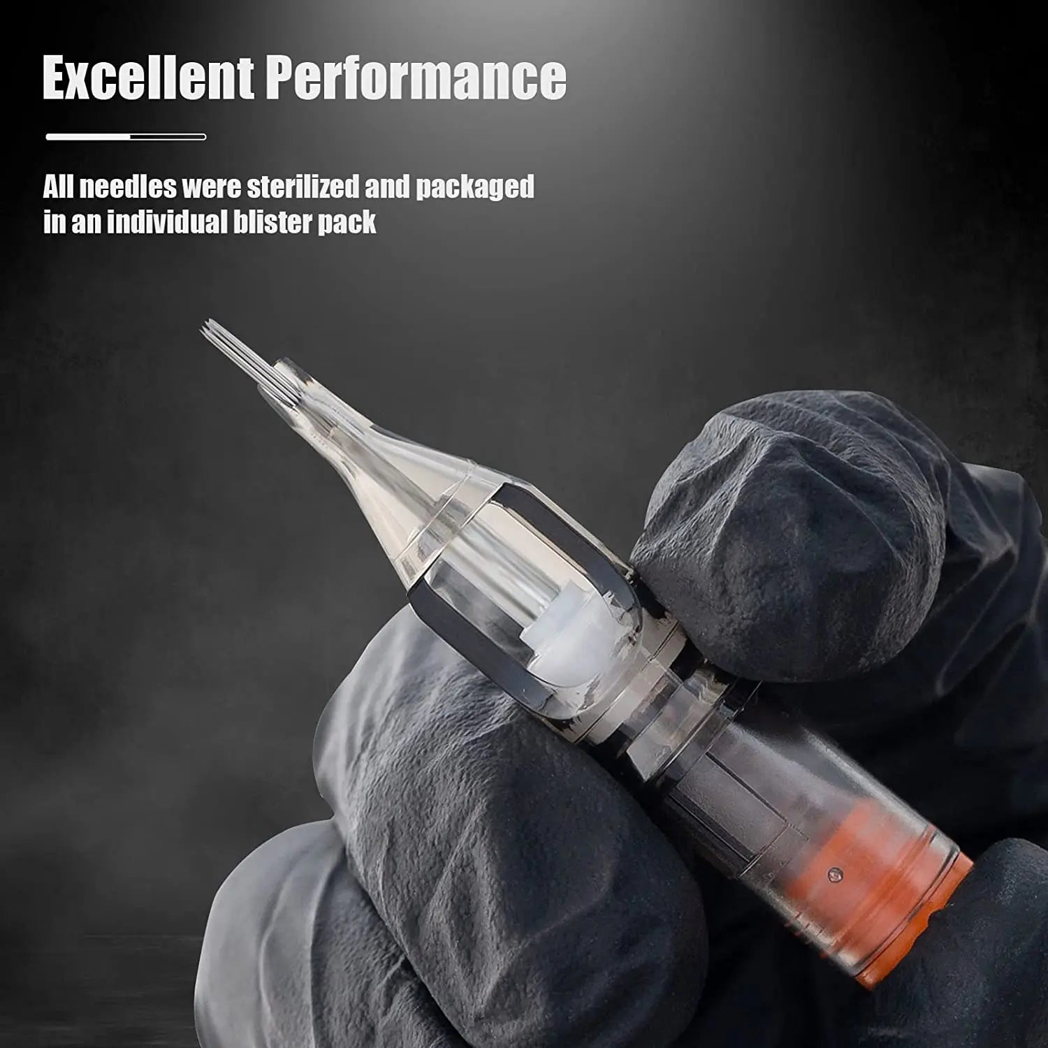 EZ Revolution Round Shader cartridges, 0.35mm, for precise shading.