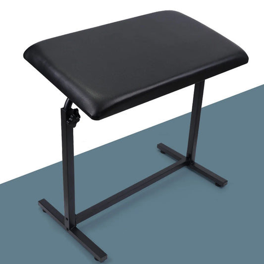 Suporte de tatuagem com apoio de braço de almofada grande, painel macio giratório, altura ajustável 67-100cm