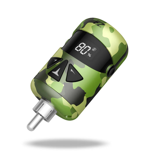 EZ Portex PG3 Mini Tattoo Battery Pack, fonte de alimentação sem fio para máquina de tatuagem RCA Connector, 1100mAh bateria capacidade