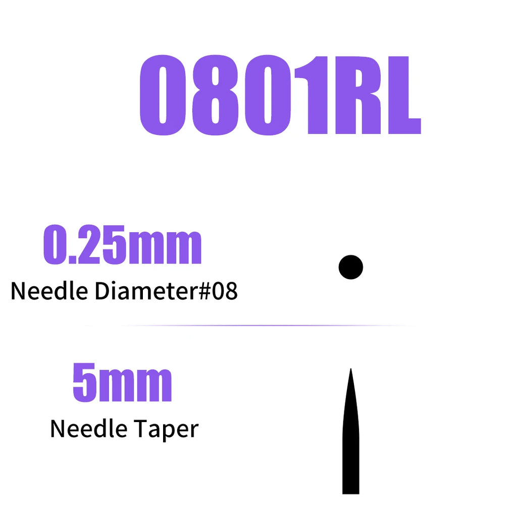 Ocean Heart Mast cartridges for tattooing and PMU with smooth precision.