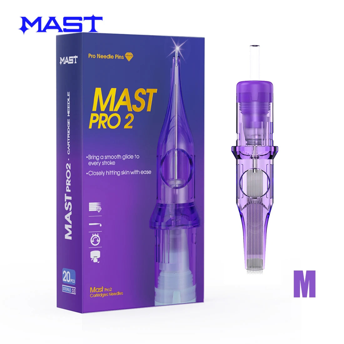 Mast Pro 2 Magnum 5mm Cartridges – Smooth and Precise Filling