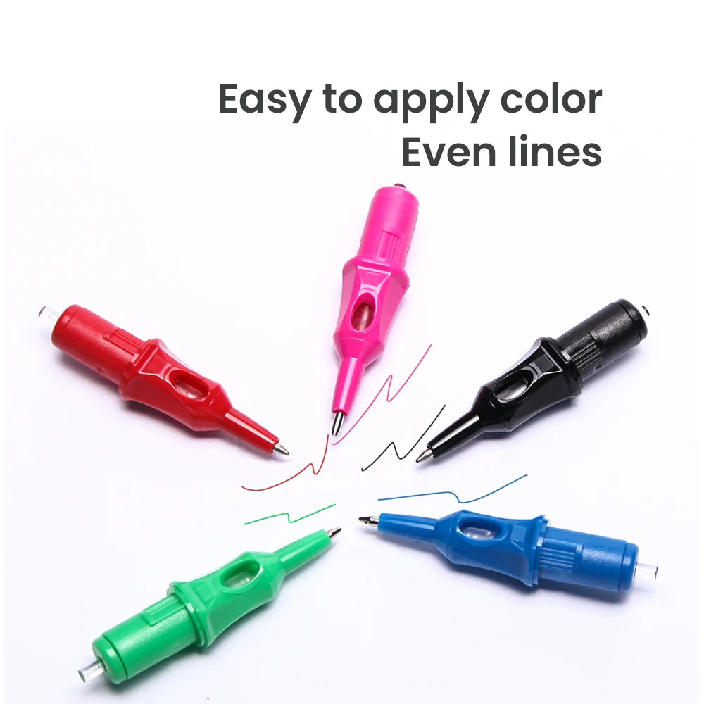 JZ Ballpoint Pen for Tattoo Machine | Precise Practice