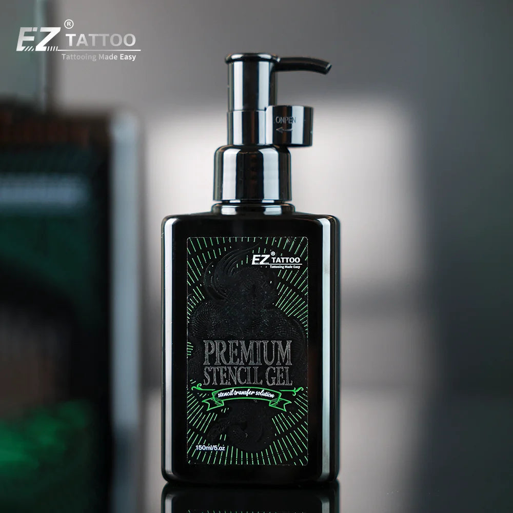 EZ Tattoo Premium Stencil Gel 150ml/300ml – Precise and Long-Lasting Transfer