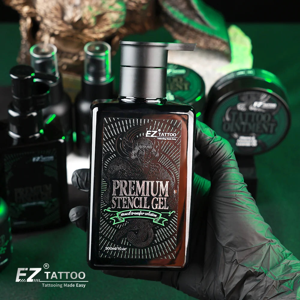 EZ Tattoo Premium Stencil Gel 150ml/300ml – Precise and Long-Lasting Transfer
